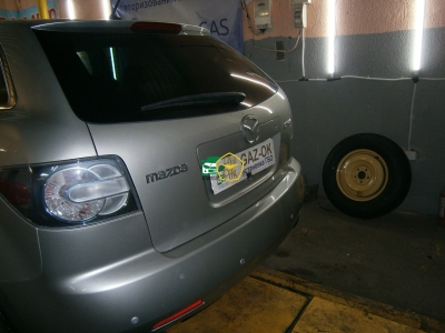 Установка ГБО на авто Mazda CX 7 газ на машину Gaz Ok Газ ОК Киев